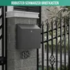 Avalo Briefkasten Edelstahl mit großem Schlitz - sicher & Produktbild-Vorschau 8