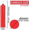 KANEA Pack de 24 bougies pour pyramides - Bougies de Noël Voir les images du produit 5