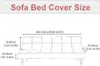 Armlose Schlafsofabezüge, Stretch-Samt Futon Couchbezug Produktbild-Vorschau 7