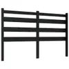 vidaXL Kopfteil Schwarz 186x4x100 cm Massivholz Kiefer - Produktbild-Vorschau 3