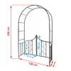 Garden Pergola Rundbogen Für Rosen Blumentor Produktbild-Vorschau 6
