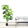 Monstera okno list umelá rastlina umelá rastlina 140 cm Náhľad obrázku produktu 2