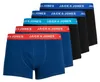 JACK & JONES Boxershorts 5er-Pack Kurze Unterhosen Logo Produktbild-Vorschau 1