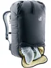 A dark gray Deuter backpack with a separate compartment for shoes at the bottom. Produktbild-Vorschau