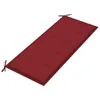 vidaXL Banc de jardin pliable avec support 118 cm bambou Voir les images du produit 4