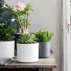 Keramik Blumen Übertopf ERA – H 13 cm - Ø 15 cm  - Produktbild-Vorschau 2