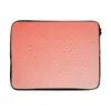 MuchoWow® Laptop Hülle 15 Zoll Kondenswasser auf lachsrosa Produktbild-Vorschau 1