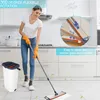 Wischmops,Wischmopp Set, XL-Flachmopp, Eimer Bodenwischer Produktbild-Vorschau 3