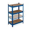 Relaxdays Schwerlastregal, HBT 180x70x45 cm, 500 kg, Stahl Produktbild-Vorschau 7