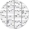 MuchoWow® Mauspad Mousepad Muster - Vogel - Musik 20x20 cm Produktbild-Vorschau 1