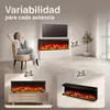 KAMINIO Chimenea eléctrica LEA: Chimenea eléctrica 3 en 1 Vista previa de la imagen del producto 2