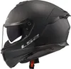 LS2 FF808 STREAM II SOLID Integralhelm L in schwarz Produktbild-Vorschau 2