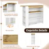 Collage of product images and feature callouts for a kitchen island. Anteprima dell’immagine prodotto