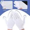 12 Paar Weiße Handschuhe Baumwolle, Stoff Handschuhe Weiss, Produktbild-Vorschau 6