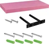 Stilista nástěnná police Volato, 70 cm, růžová Náhled obrázku produktu 4