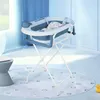 Baignoire pliable pour bébé avec support Thermomètre Tapis Voir les images du produit 2