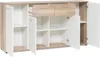 Sideboard >Jacklin< in Wildeiche - 160x85x35cm Voir les images du produit 2