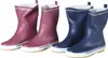 Damen-Gummistiefel Blau Flieder mit Rillenrand Produktbild-Vorschau 2