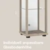 VR-woonideeën: Vitrinekast in Sonoma eikenhout (176x37x33 Productafbeelding-voorbeeld 14