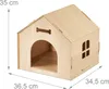 LEGWISK CASA IN LEGNO per cane gatto di piccola taglia 35 x Anteprima dell’immagine prodotto 4