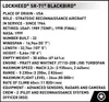 COBI Lockheed SR-71 Blackbird, Bausteine, 8 Jahr(e), 1374 Produktbild-Vorschau 14