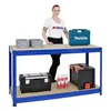 Höhenverstellbare Werkbank DINO | HxBxT 90x160x60cm | Produktbild-Vorschau 2