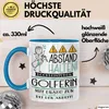 Golferin Tasse Geschenk Lustig Abstand Halten Produktbild-Vorschau 3