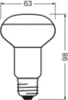 Spot R63 Led Verre Clair 2.6w E27 Chaud Bte 1 - Osram Voir les images du produit 3