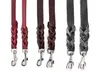 Leder-Hundeleine -225x1,8 cm - verstellbar, für 1 oder 2 Produktbild-Vorschau 2