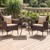 Set di mobili da giardino COSTWAY in polyrattan, mobili da Anteprima dell’immagine prodotto 2