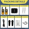 A collage of images showing the contents of a walkie-talkie package. Náhled obrázku produktu