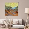 MuchoWow® Wandteppich Wandbehang Olivenbäume mit gelbem Produktbild-Vorschau 5