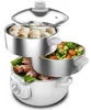 Cecotec Vapovita Steelpot cuiseur vapeur 1300w argent Voir les images du produit 1