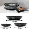 Royal Swiss 4-teilige Induktions-Kochgeschirr-Sets Produktbild-Vorschau 3