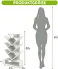 YITAHOME Bücherregal, Boden Stehendes Bücherregal mit Produktbild-Vorschau 6