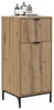 vidaXL Badkamerkast, Artisan-eikenhout, 39,5 x 36 x 88 cm Productafbeelding-voorbeeld 3