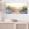 DEQORI Glasbild Echtglas 60x30 cm 'Abendsonne an der Produktbild-Vorschau 4