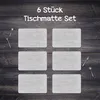 Tischset 6x45x30 cm Platzset Tischmatte Platzmatte Produktbild-Vorschau 4