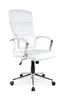 Bürostuhl AURELIUS weiß, ergonomisch geformt, gepolstert, Produktbild-Vorschau 1