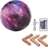 Verk 15844 Lampada 3D Moon 15cm, 16 colori Anteprima dell’immagine prodotto 2