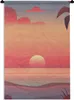MuchoWow® Wandteppich Wandbehang Strand - Retro - Meer Produktbild-Vorschau 1