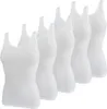 HERMKO 1310 5er Pack Damen Unterhemden - 100% Baumwolle in Produktbild-Vorschau 3