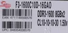 G.Skill 16GB PC3-12800 Kit memory module 2 x 8 GB DDR3 1600 Produktbild-Vorschau 1