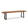 FineBuy Esszimmerbank 180x40x45,5 cm Akazie Massivholz / Produktbild-Vorschau 6