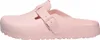 A side view of a single pink Birkenstock Boston Eva clog. Podgląd zdjęcia produktu