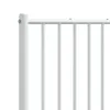 vidaXL Kopfteil Metall Weiß 200 cm - Kopfteil - Kopfteile - Produktbild-Vorschau 6