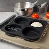 Moritz & Moritz Burger Buns Backform Silikon Rund 12cm Ø - Produktbild-Vorschau 2