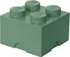 NHG LEGO Aufbewahrungsbox Storage Brick 4 - Sand Green, Produktbild-Vorschau 1