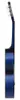 Guitarra clásica principiante y niño con funda azul 1/2 34" Vista previa de la imagen del producto 4