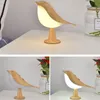 15cm Braun Vogel LED Nachtlicht USB LED Schreibtischlampe Produktbild-Vorschau 5